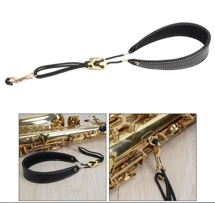 Dây đeo cổ Saxophone có thể điều chỉnh cho đai móc Soprano Alto Tenor Saxophone - Ảnh 3