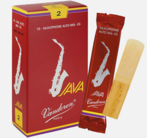 Hộp Dăm Vandoren Saxophone Java Đỏ số 2 Alto (10 cái)