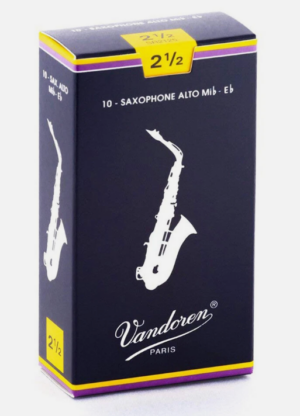 Hộp Dăm Vandoren Saxophone Truyền thống số 2 1/2 Alto (10 cái)