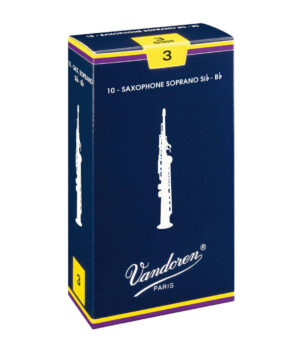 Hộp Dăm Vandoren Saxophone Truyền thống số 3 Soprano (10 cái)
