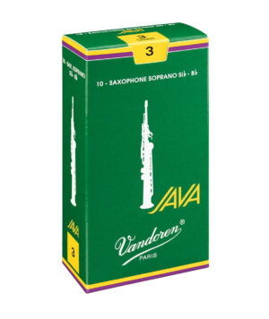 Hộp Dăm Vandoren Saxophone Java Xanh Lá số 3 Soprano (10 cái)