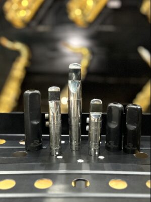 [Vintage] Combo Berg Larsen Stainless Steel Saxophone Mouthpiece (Alto, Tenor, Baritone)